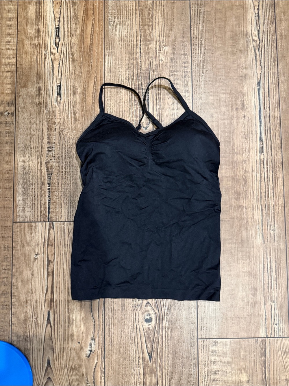 Black Strappy Tank Top